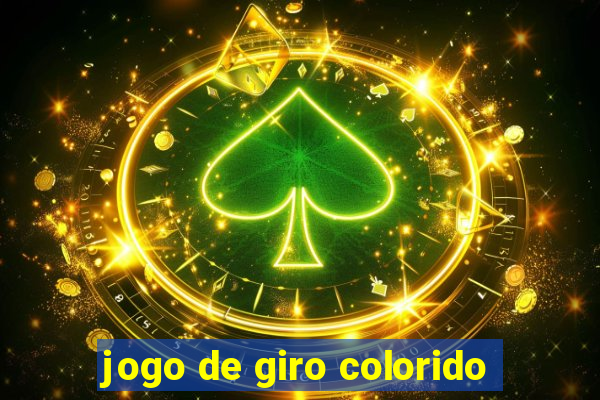 jogo de giro colorido