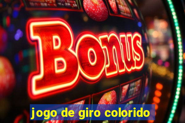 jogo de giro colorido