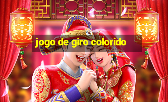 jogo de giro colorido