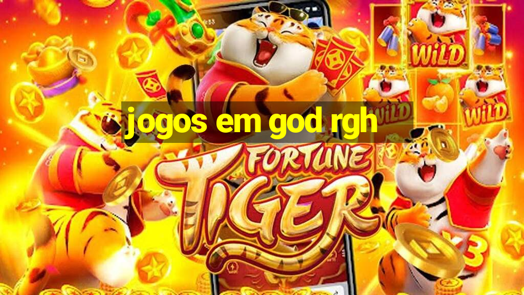 jogos em god rgh