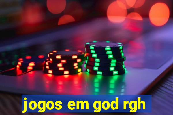 jogos em god rgh