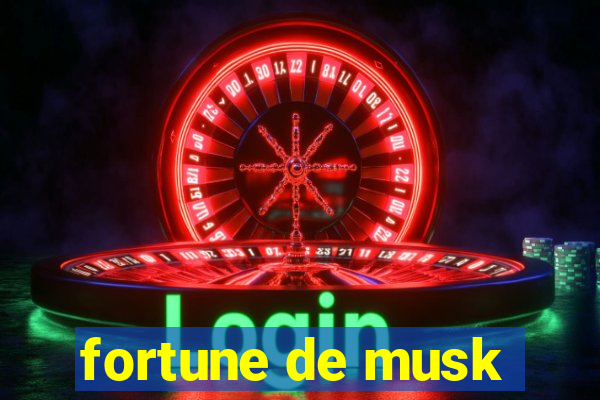 fortune de musk