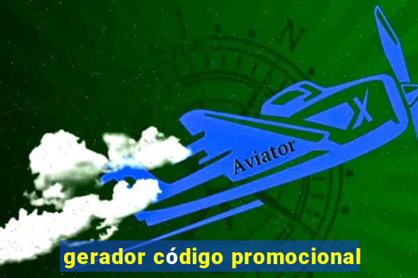 gerador código promocional