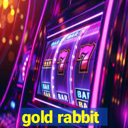 gold rabbit