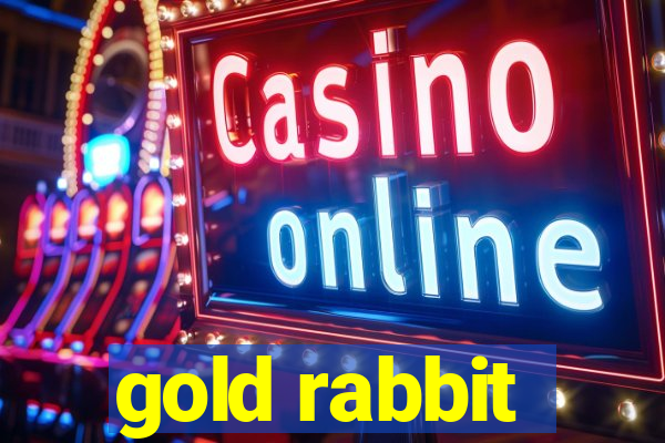 gold rabbit