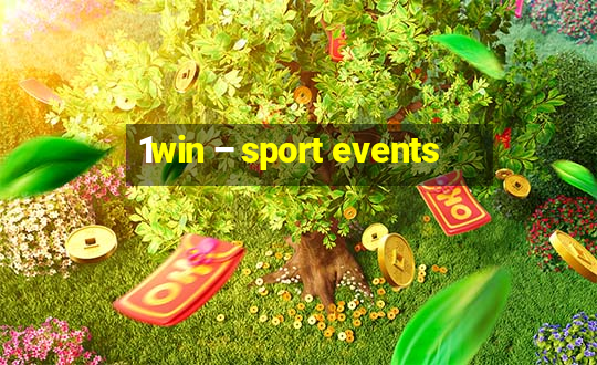 1win – sport events