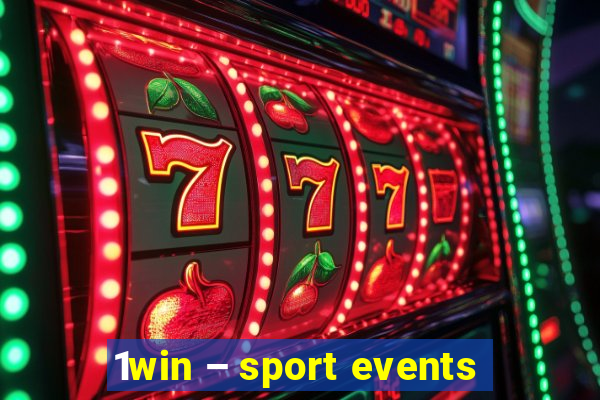 1win – sport events