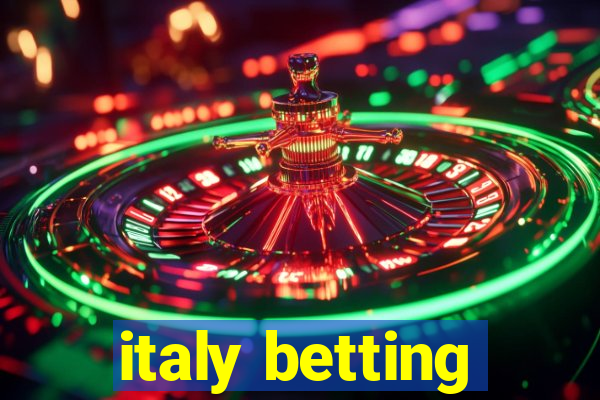 italy betting