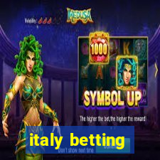 italy betting