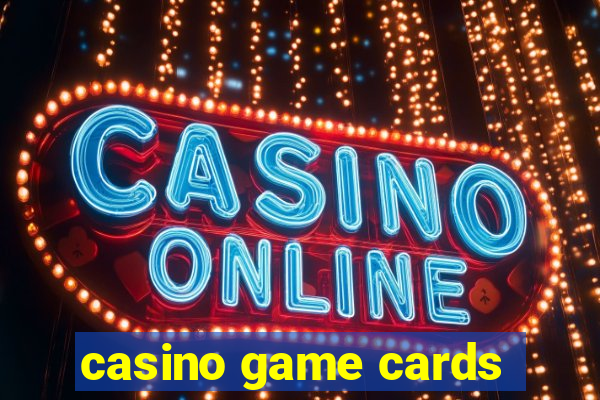 casino game cards