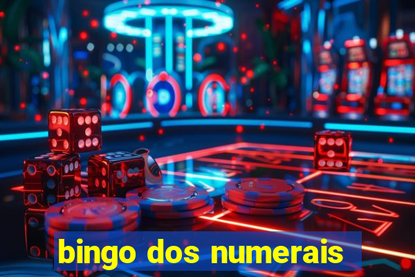 bingo dos numerais