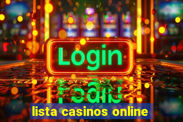 lista casinos online