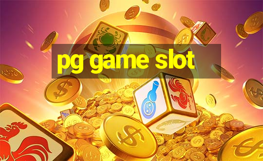 pg game slot