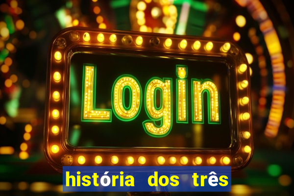 história dos três porquinhos resumida