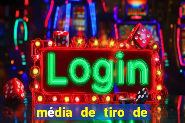 média de tiro de meta por jogo