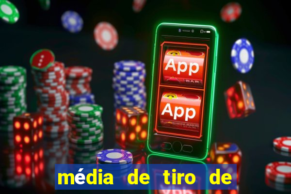 média de tiro de meta por jogo