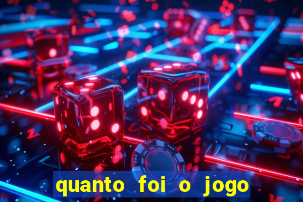 quanto foi o jogo do fluminense