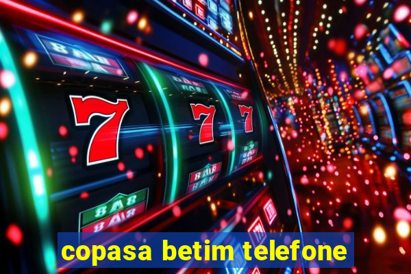 copasa betim telefone