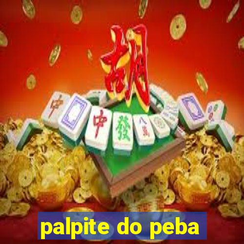 palpite do peba