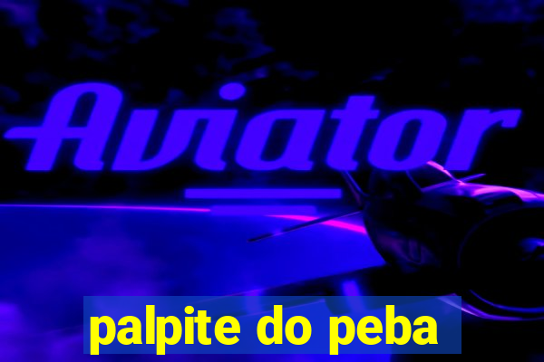 palpite do peba