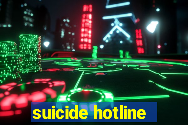 suicide hotline