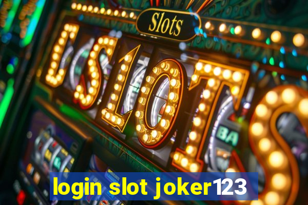 login slot joker123