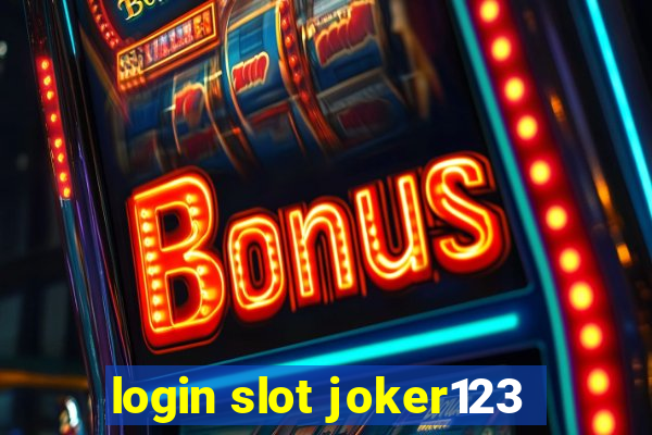 login slot joker123