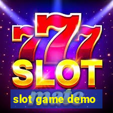 slot game demo