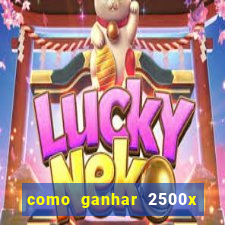 como ganhar 2500x no fortune tiger