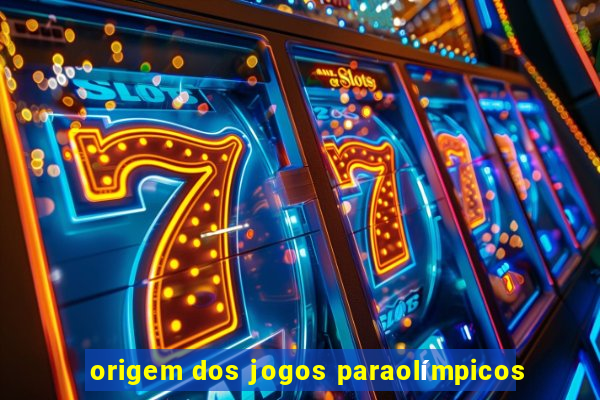 origem dos jogos paraolímpicos