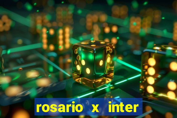 rosario x inter onde assistir