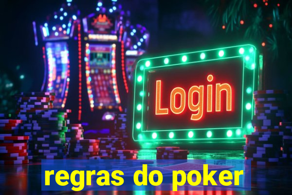 regras do poker