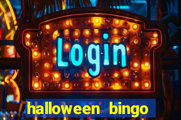 halloween bingo games for kids