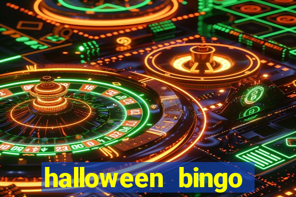 halloween bingo games for kids