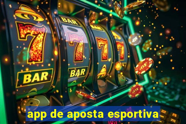 app de aposta esportiva