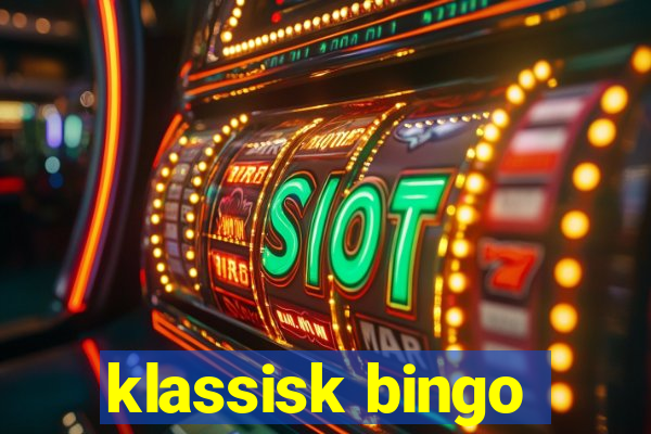 klassisk bingo