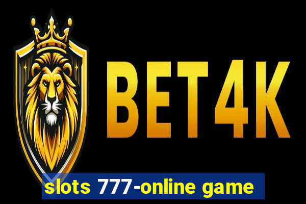 slots 777-online game