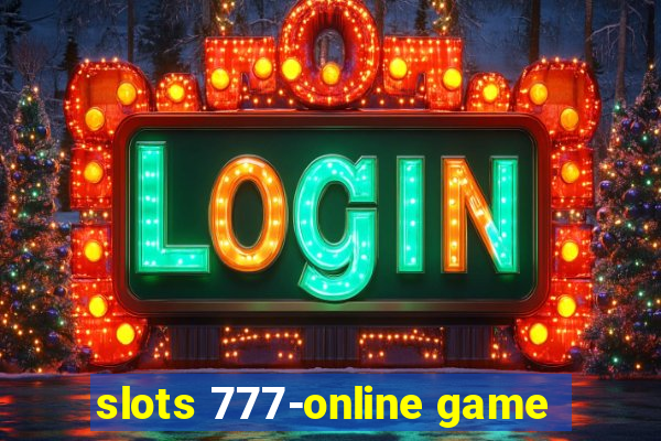 slots 777-online game