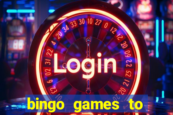 bingo games to play for free