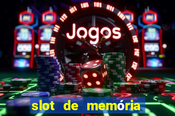 slot de memória ram queimado tem conserto