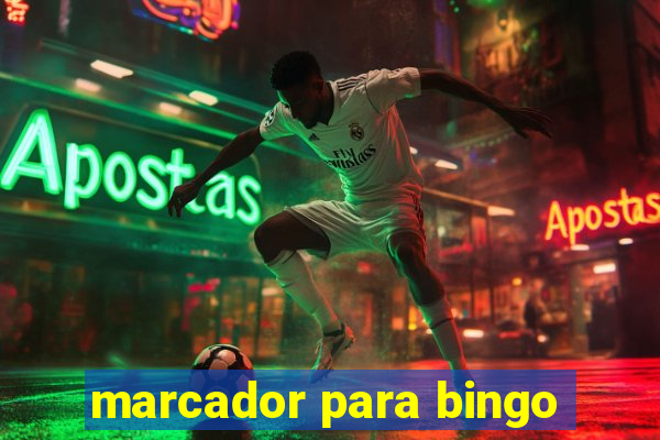 marcador para bingo