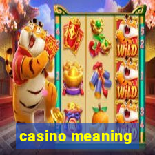 casino meaning