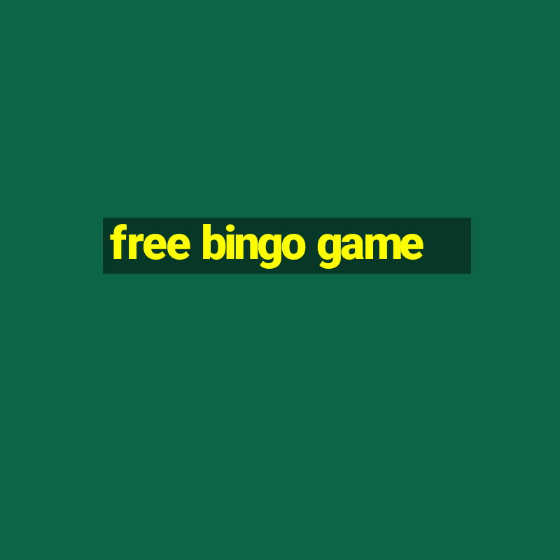 free bingo game