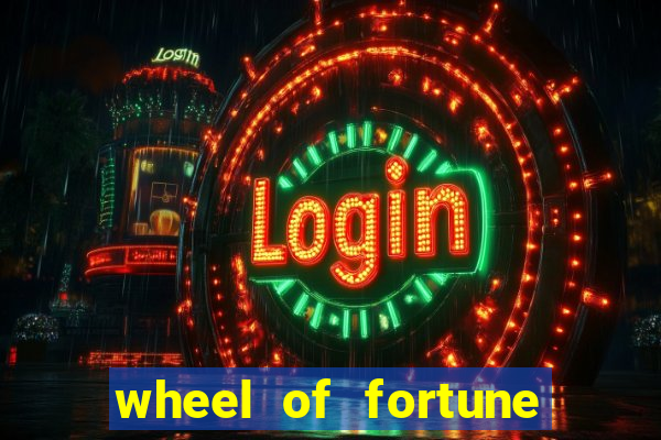 wheel of fortune slot game