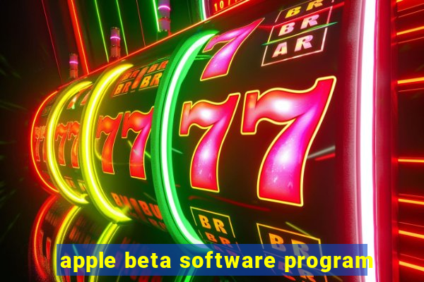 apple beta software program