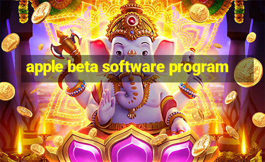 apple beta software program