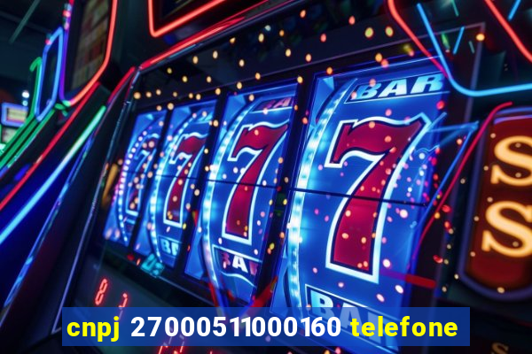 cnpj 27000511000160 telefone