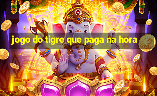 jogo do tigre que paga na hora