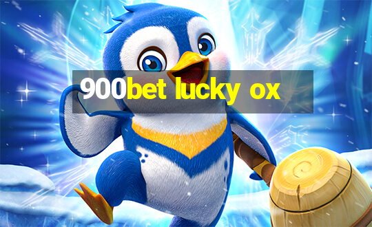 900bet lucky ox