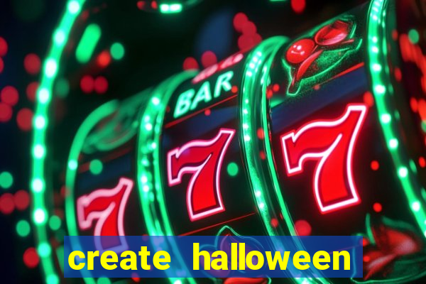 create halloween bingo card